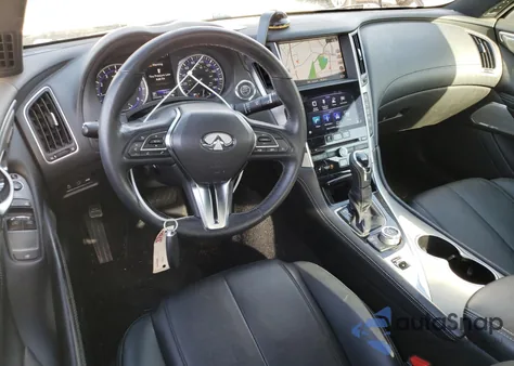 2018 Infiniti Q60 Pure из США, поврежденный, VIN JN1CV7EK9JM200678